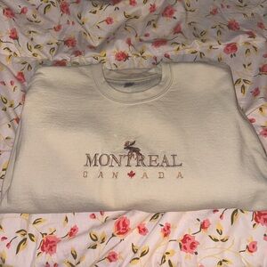 montreal souvenir sweater